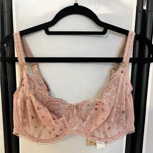 Empreinte Blush Pink Lace Bra